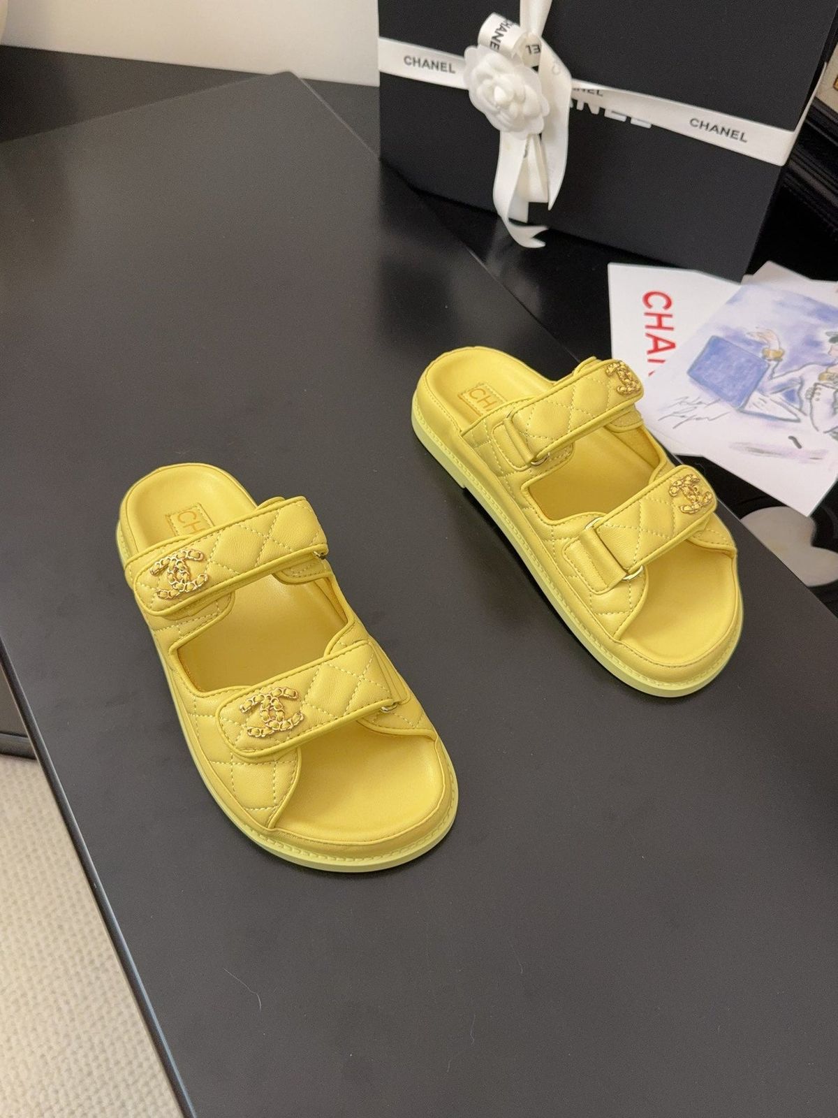 Dad Sandal Mule Calfskin